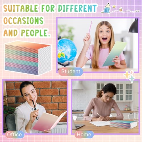 Carnets de composition lignés A5 pour prendre des notes en classe - 7