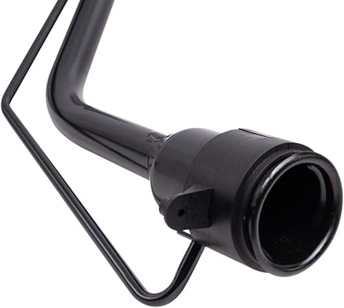 Vista 247 de TRQ Cuello de llenado de depósito de combustible negro compatible con Toyota Sienna 2004-2010