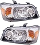 Fits Toyota Highlander 04-06 Set of Headlights Headlamp Lens & Housing Assembly