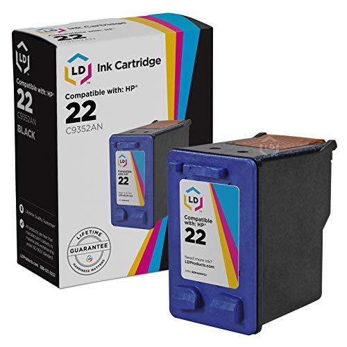 LD Remanufactured Ink Cartridge Replacement for HP 22 C9352AN (Color)