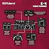 Roland AIRA Compact E-4 VOICE TWEAKER | Vocal Performance Tool with Powerful Voice Transformer Effects | Vocoder | Looper | Harmony | Auto Pitch | MIDI | For Singing & Vocal Artists,Black #3