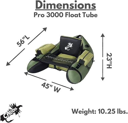 Miniatura 5 de Caddis Sports Fishing and Angling Float Tube