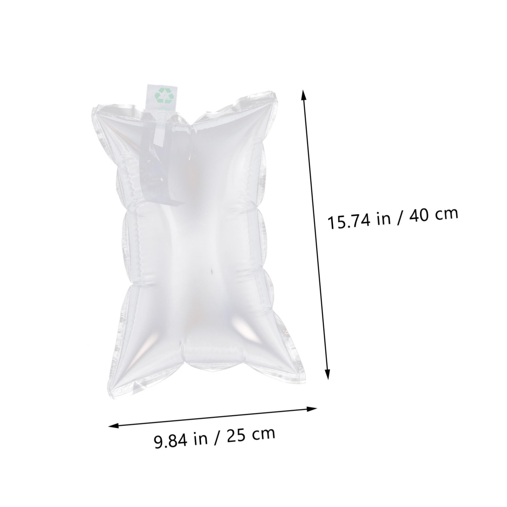 Angoily Lot De 100 Paquets D’emballage Gonflables 25x40 Cm, Film à Bulles Anti-collision Recyclable Pour Protection D’objets Fragiles En Expédition Et Emballage Sécurisé