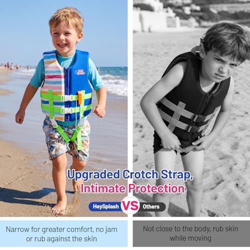 Image of HeySplash Toddler Swim Vest, Kids Swimming Jacket 20-30 /30-50 /50-90lbs