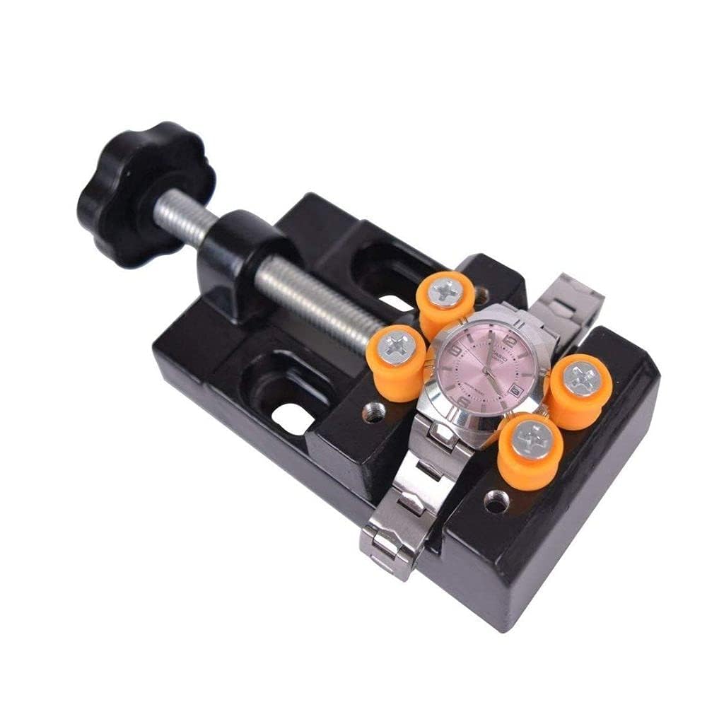 Diy Crafts 12489 India 302707174108 9 in 1 Watch Back Cover Case Holder Adjustable Opener Remover Bench Wise Vice Repair Kit, Multicolor (B07ZLXDV3M) Amazon Price History, Amazon Price Tracker