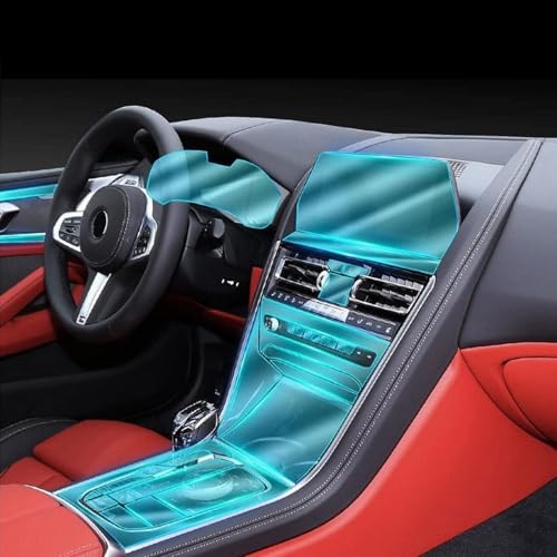 Film de protection TPU pour console centrale BMW Série 8 G14 G15 G16 habitacle intérieur