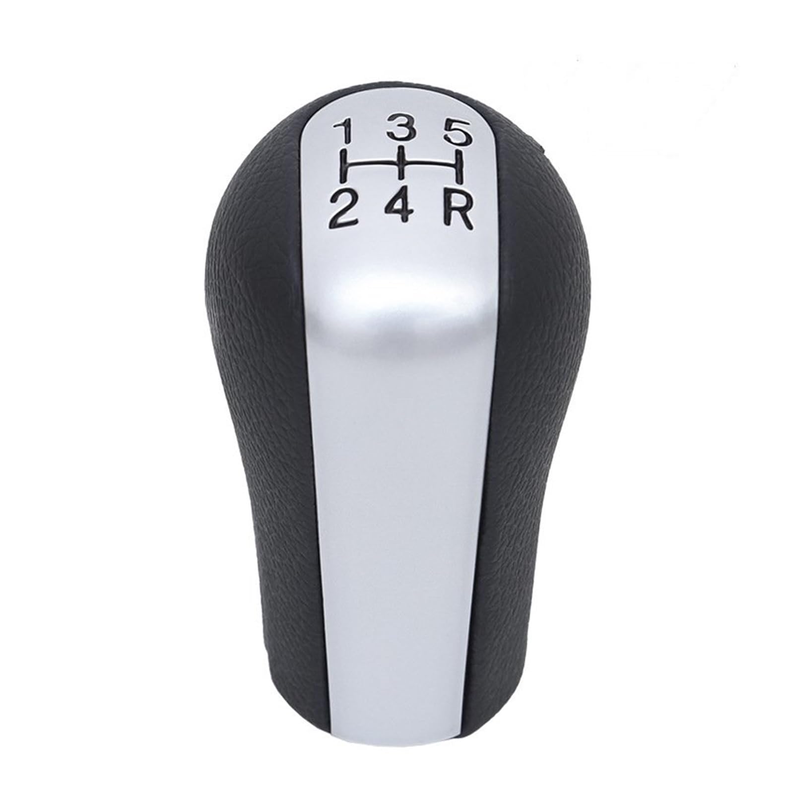 ZNCOJL Car Gear Stick Knob for Toyota for Corolla 5/6 Speed Car Gear Shift Knob Head Rod No Modification Required(Matte Silver,for 5 Speed)