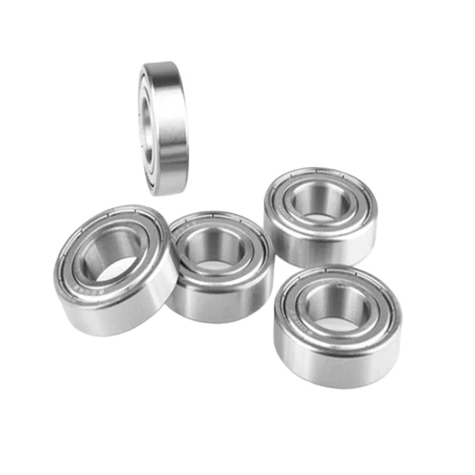 10 szt. ABEC-5 6702ZZ 6702z 6702 ZZ 15 x 21 x 4 mm metalowa uszczelka, ultra cienkie łożyska kulkowe zwykłe (ABEC 5)
