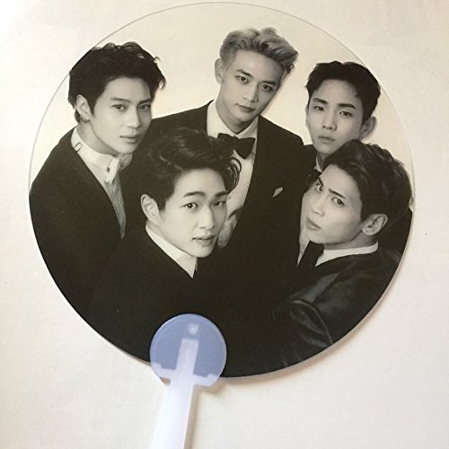 Amazon.co.jp: SHINee 5人 透明うちわ テミン ジョンヒョン オニュ
