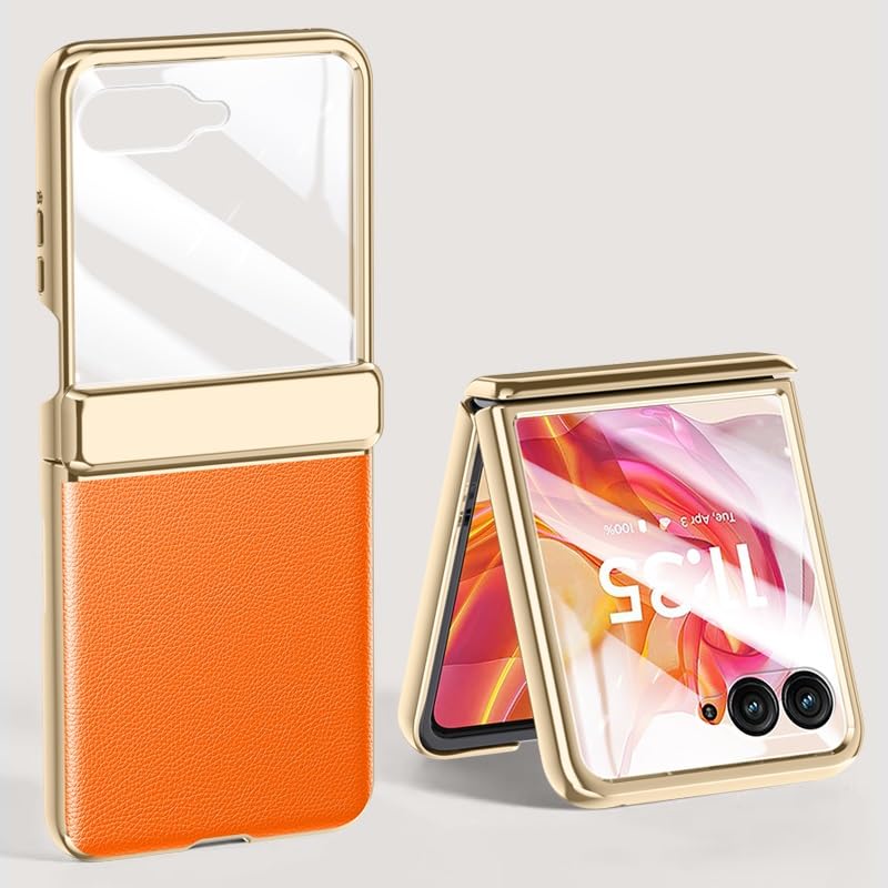Étui Motorola Moto Razr 50 Ultra anti-chute avec verre inclus