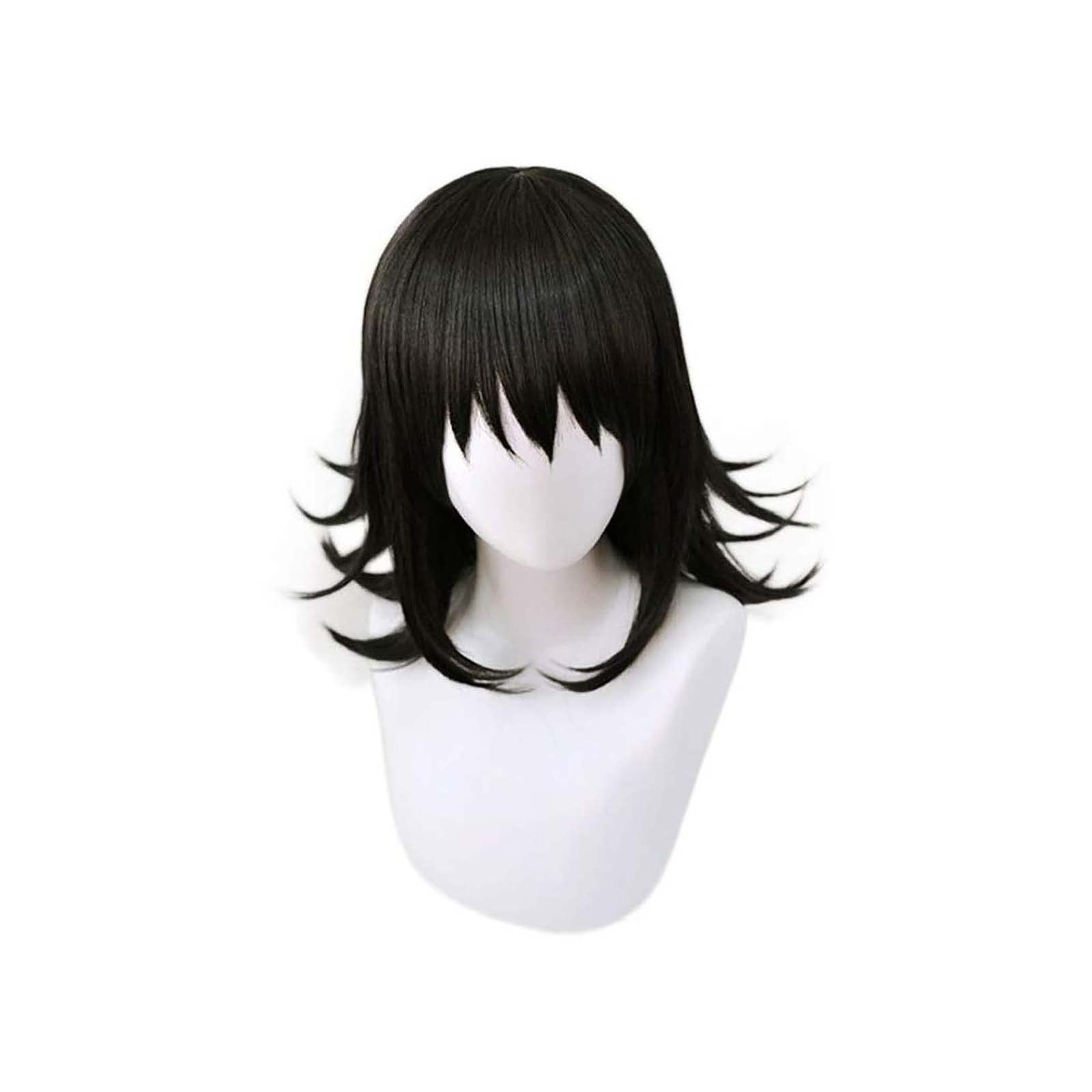 Black Wig Demon Slayer Wig Game Cosplay Costume Mens Womens