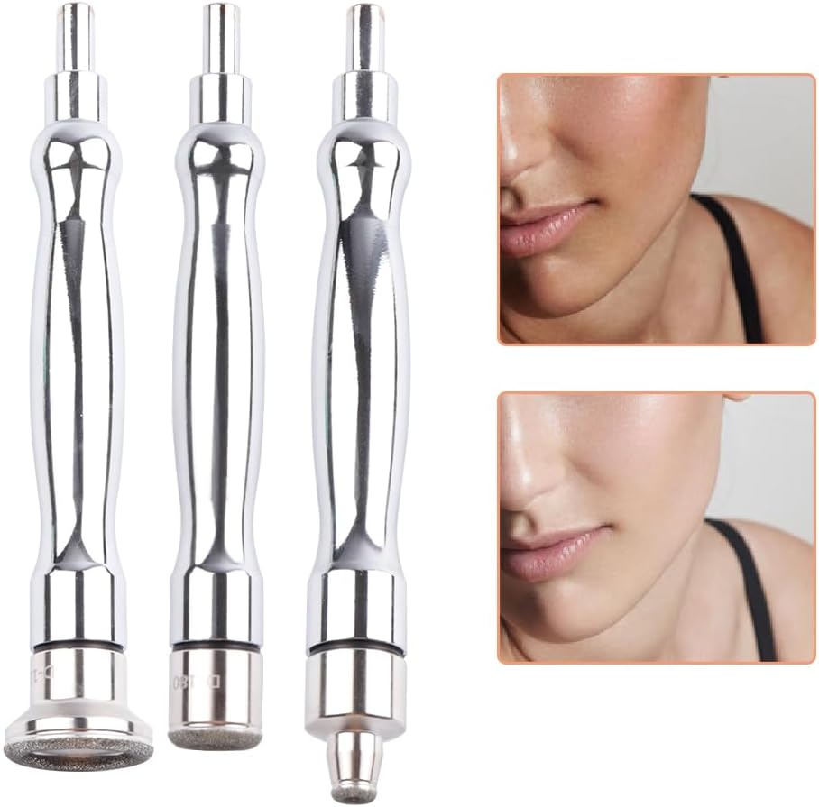 Diamond Dermabrasion Accessories 9 Tips 3 Wands Microdermabrasion Machine Replacements Dermabrasion Tool Professional or Home Use - Image 4