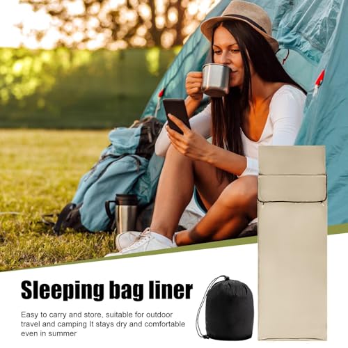 Doublure de sac de couchage portable et drap de repos compact - 3