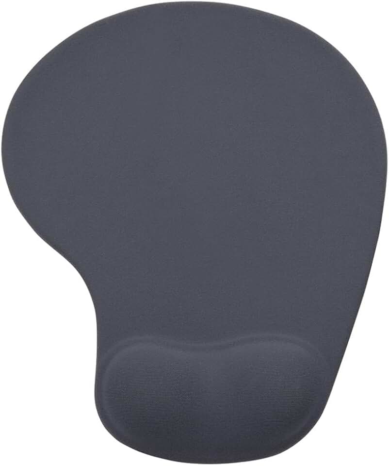 Mouse Pad Ergonômico com Apoio de Punho Topget (Cinza)