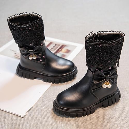 Chaussures enfant et garçon cuir verni pour activités d'hiver