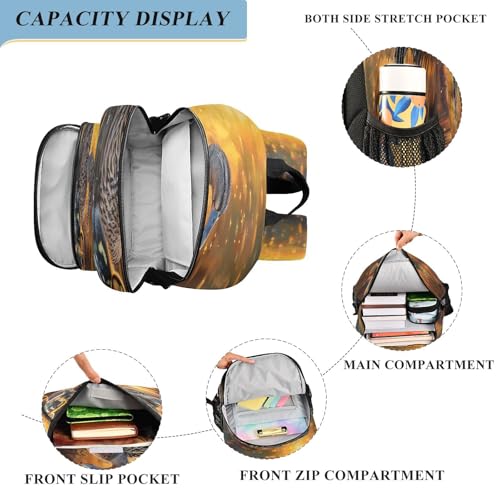 ALAZA School backpacks for girls boys Mallard Ducks Swimming Backpack Students Bookbag for school bag Womens Casual Daypack College Bookbag4