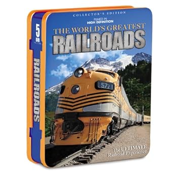 DVD The World's Greatest Railroads Book