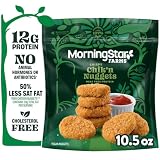 MorningStar Farms Plant Based Chik'n Nuggets, Vegan Meat, 10.5oz