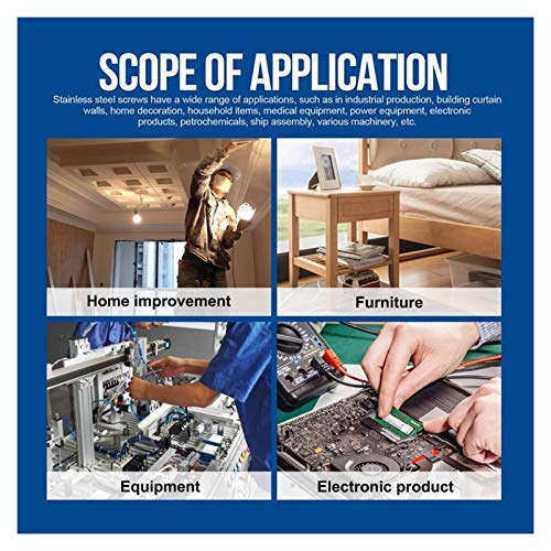 Graciella 720pcs Verzonken platte kop Mini Screw Set M1.4 M1.7 M2 M2.5 M3 Carbon Steel Computer Notebook Laptop Kleine… - Image 7