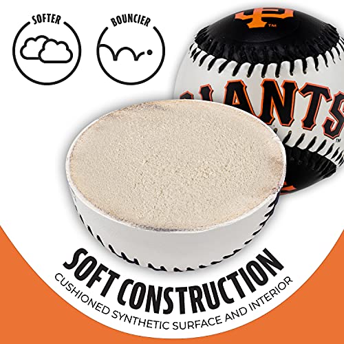 Image of Franklin Sports MLB Team Soft Baseballs - Team Logo - Fan Shop Toy Baseball for Kids - Decoration for Desks and Office