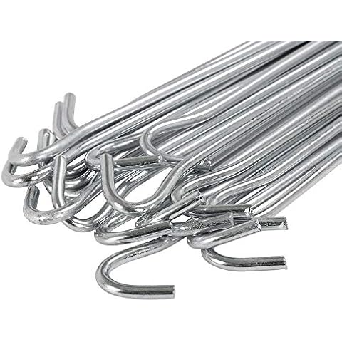 Yaheetech Zeltheringe 20 Stück Heringe Zelt Erdnagel für Harte Böden 30cm Camping Heringe für Zelt Heringe Erdnägel Stabil Sandheringe Cover
