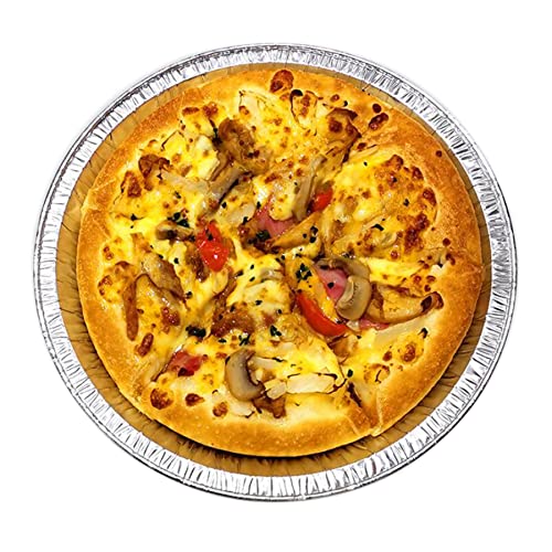50Pcs Disposable Aluminum Pie Pans; Round Foil Baking Tins For Delicious Pies, A Crispy Pie Crust, Or Delectable Tart, Quiche, Flan Or Cake (6 Inch) #TOP5