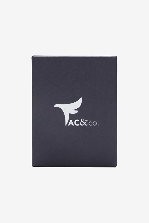 AC&Co/Altınyıldız Classics Erkek Siyah Hediye Kutulu Kart Bölmeli Cüzdan, Siyah, Tek Ebat