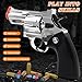 BFALSHB Toy Revolver Gun with Holster, Soft Bullet Toy Guns for Outdoor Shooting Games & Pretend Play Gun Toys for Birthday Gifts Christmas, Halloween