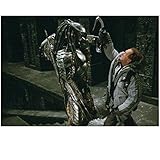 AVP: Alien vs. Predator Ian Whyte as Scar Holding Lance Henriksen as Charles Struggling 8 x 10 inch photo