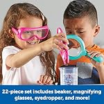 Learning Resources Primary Science Lab Set Pink, 22 Pieces, Ages 3+, Science Kits, Experiments for Kids, STEM Toys, Sensory Tube
