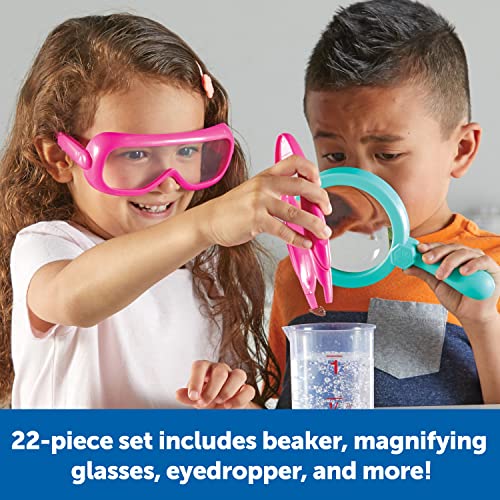 Learning Resources Primary Science Lab Set Pink - Experimentation and ...