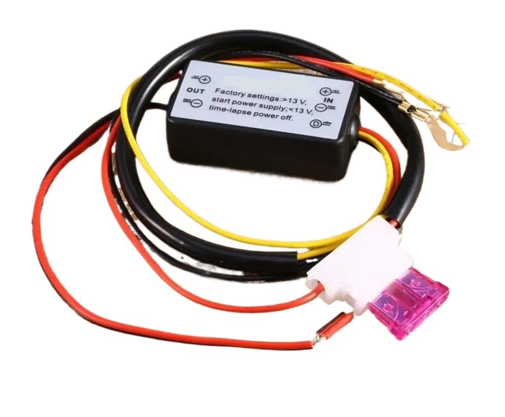 1pc DRL Controller Auto Car LED Daytime Running Light Relay Harness Dimmer 12-18V Fog Light Controller Delay Light Delay Line