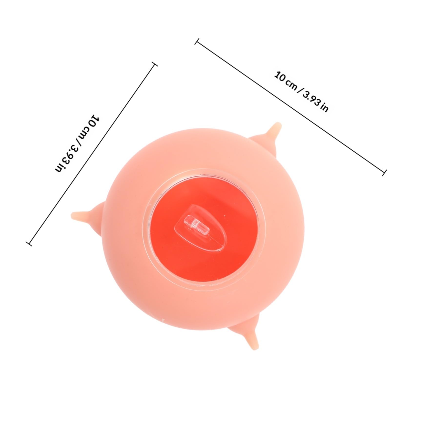 Accessorio per Animali Domestici in Silicone Rosa, Biberon per Allattamento Buona Elasticità e Resistente alla Deformazione, per Piccoli Animali e Addestramento