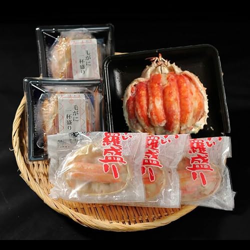 三大がに甲羅盛りセット [たらばがに][ずわいがに][毛がに]