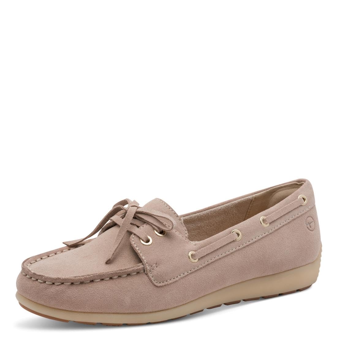 Tamaris Women's Comfort Damen Slipper 8-84601-46 Loafer, Beige, 4 UK