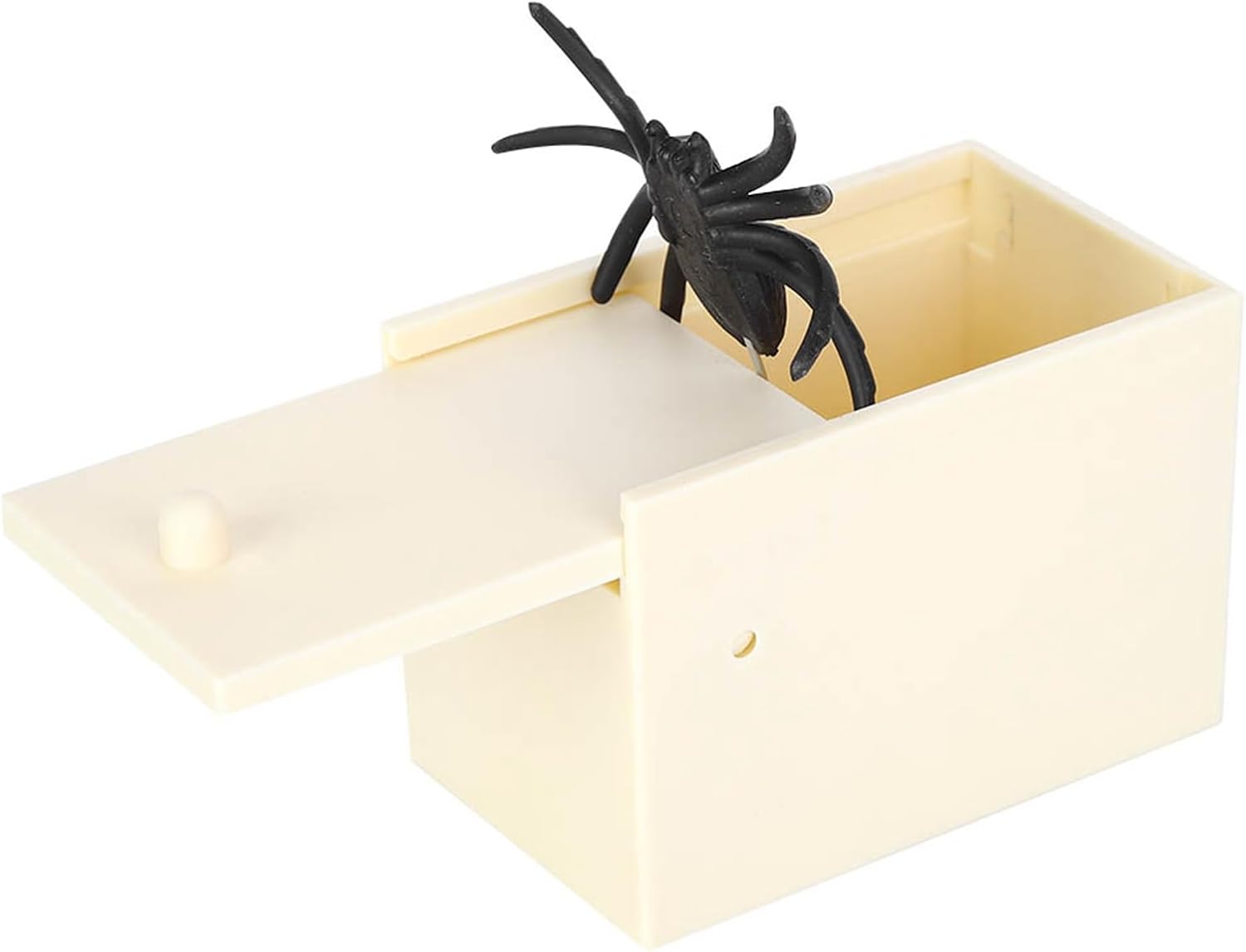 Tnfeeon Fake Jumping Spider Box Prank, 9.4x6.3x5.6cm