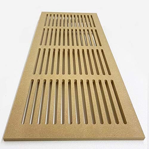 8 x 32 Unfinished MDF Vent Cover Wood Register Cold Air Return Wall
