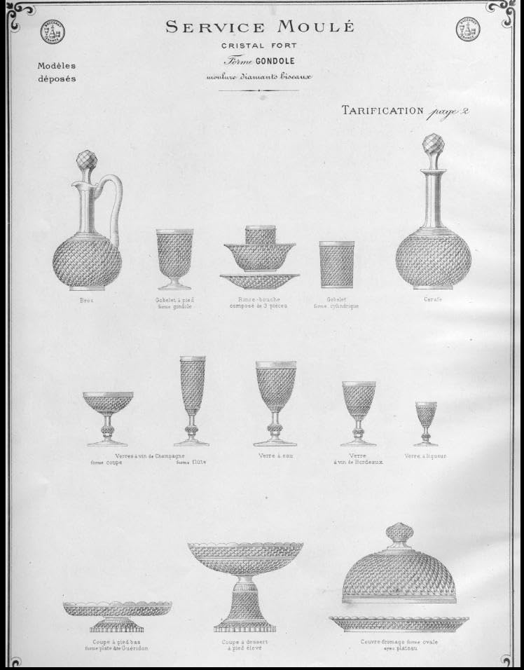 Amazon | オールドバカラ 13.6cm ディアマンビゾー ワイングラス