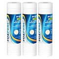 ICEPURE 5 Micron 10" x 2.5" Whole House Sediment Home Grooved Water Filter Cartridge Replacement for AO-WH-PREV-R2, AP110, AB-SGR5M, GXWH20S, 3PACK