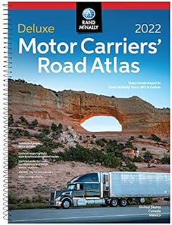 Rand McNally 2022 Deluxe Motor Carriers' Road Atlas (Rand McNally Motor Carriers' Road Atlas DELUXE EDITION)