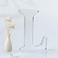 Vista 13 de Letras acrílicas diseñables de 4 pulgadas, letras acrílicas sin terminar para decoración de pared, letras decorativas de pie, rebanadas, decoración