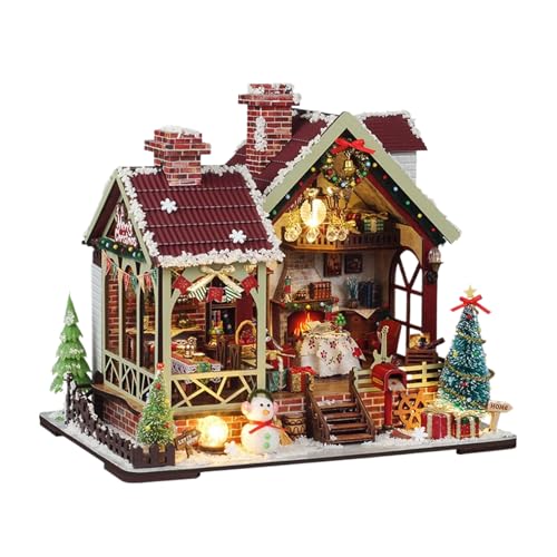 Mini manualidades para el hogar - Kit de construcción de maquetas de madera 3D, decoración creativa hecha a mano, juguete de construcción realista, decoración estética de la habitación | DIY Tiny