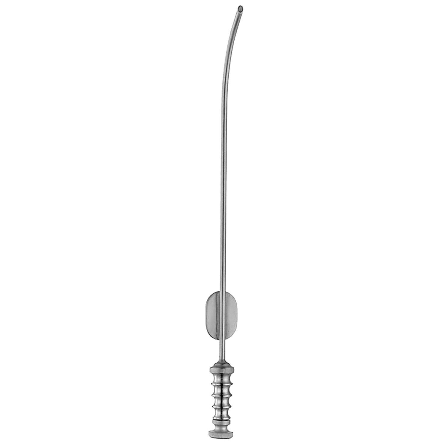 V. Mueller NL1930 Adson Suction Tube, Curved, 11Fr, 6" Working Length