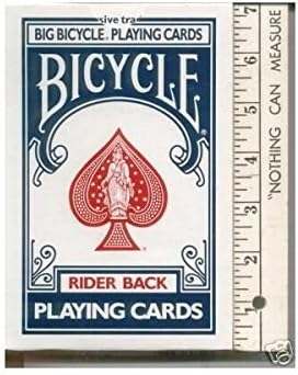 Cartas de juego extra grandes para bicicleta