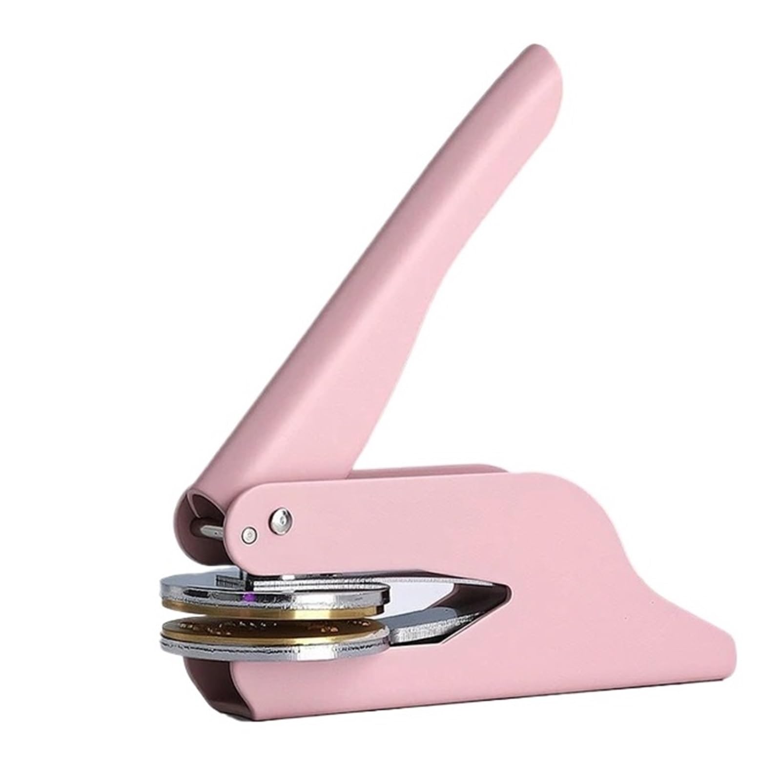 Tłoczona Pieczęć Księga Brajlowska Zaproszenie Ślubne Tłoczenie Papierowych Znaczków WyraźNe TłOczenie(Pink)