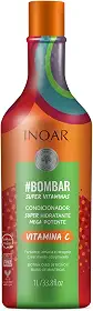 Inoar, Condicionador Bombar – Fortalecimento, Hidratação e Crescimento com Biotina, D-Pantenol e Óleo de Abacate - 1L