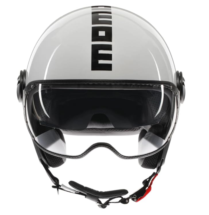 Casque jet FGTR EVO E2206 blanc quartz avec visière élégante taille XL