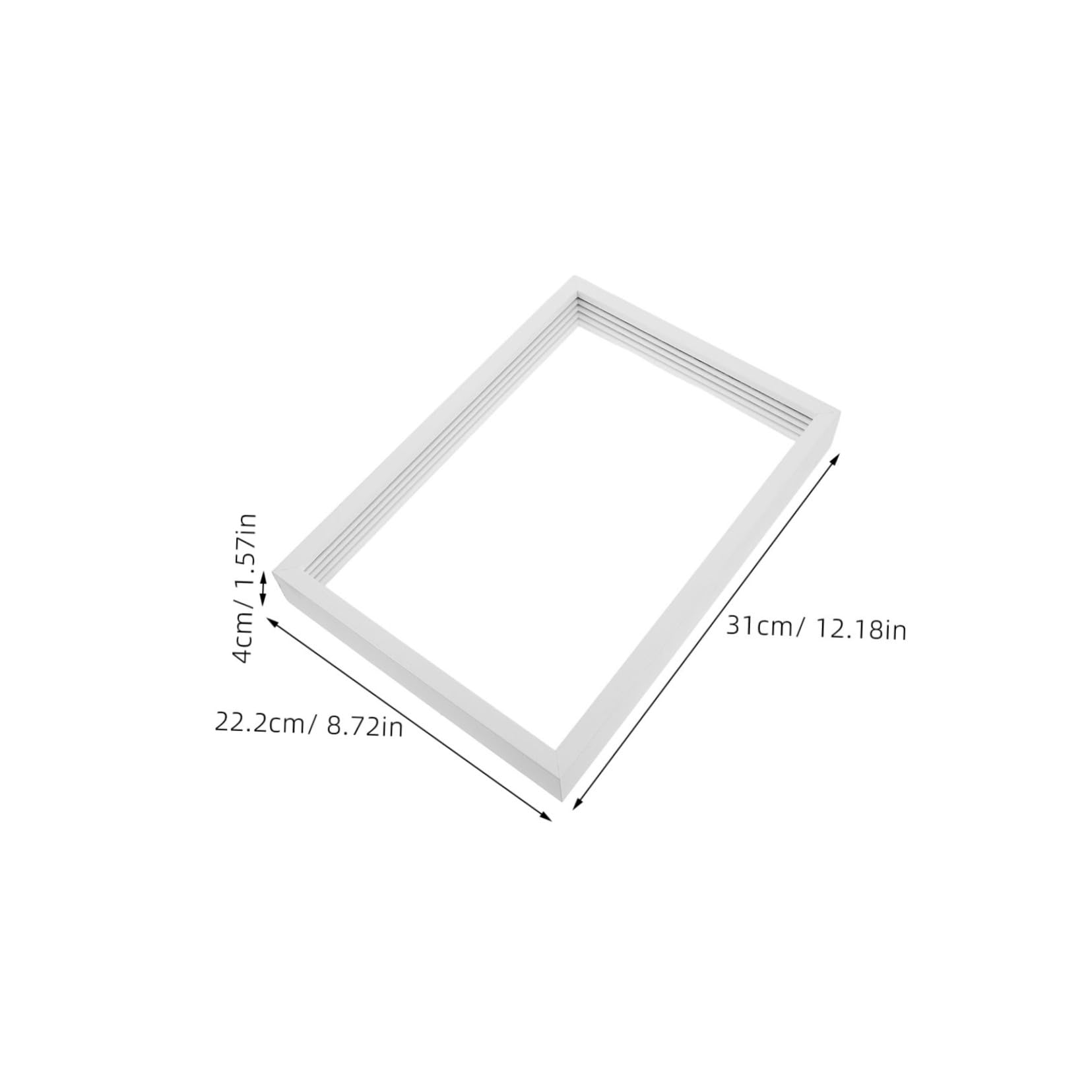 Marco de Madera para Impresiones de Manos Familiar DIY Decoración para Mesa o Pared Obsequio Personalizado