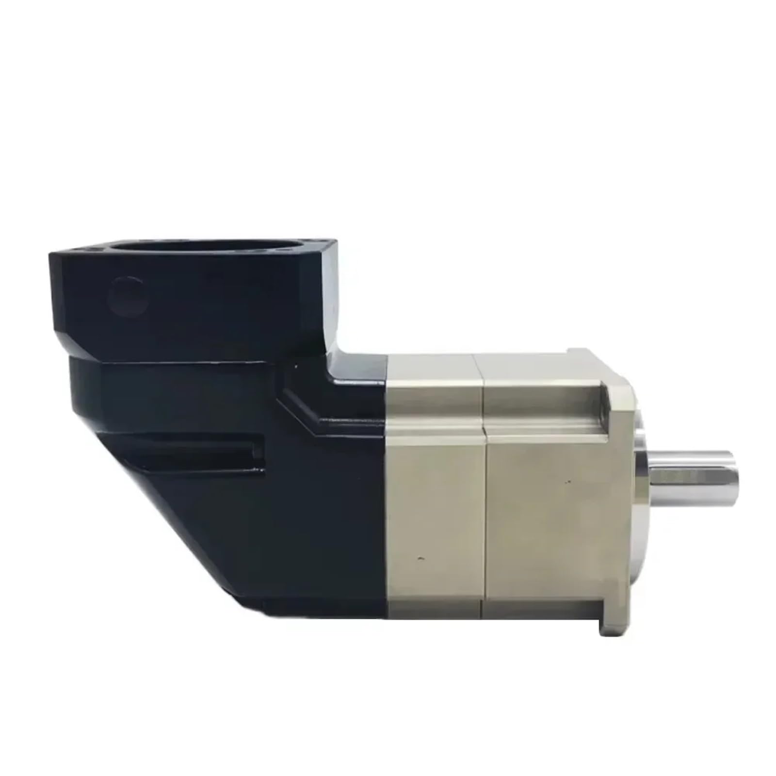 1 stücke 90 Grad Minderer Stirnradgetriebe Right Angle Planetengetriebe for Nema 17 23 Schrittmotor 40-130mm Servomotor(PLMG090 19mm Input,Speed Ratio 20 to 1)