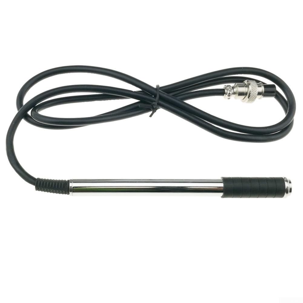 Impugnatura saldatore per stazione di saldatura T12 e FX9501 con controller stm32, manico in metallo da 72 W con cavo in silicone a 5 fili, regolazione precisa della temperatura 150-450 °C